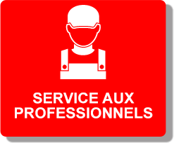 Service aux professionnels